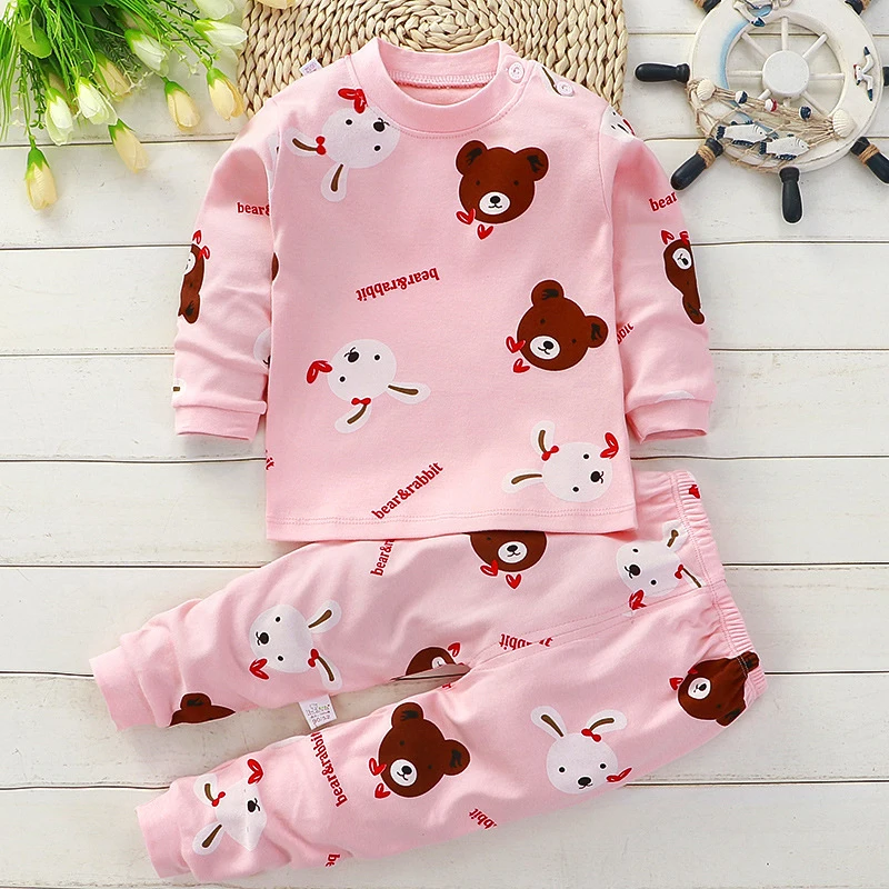 SleepBuddy – Pehmeä ja mukava – lasten pitkähihainen pyjamasetti