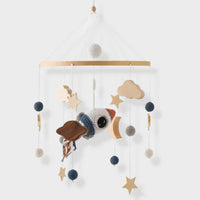 Thumbnail for LittleNest – Luonnollinen rauha – Puinen vauvan mobiili