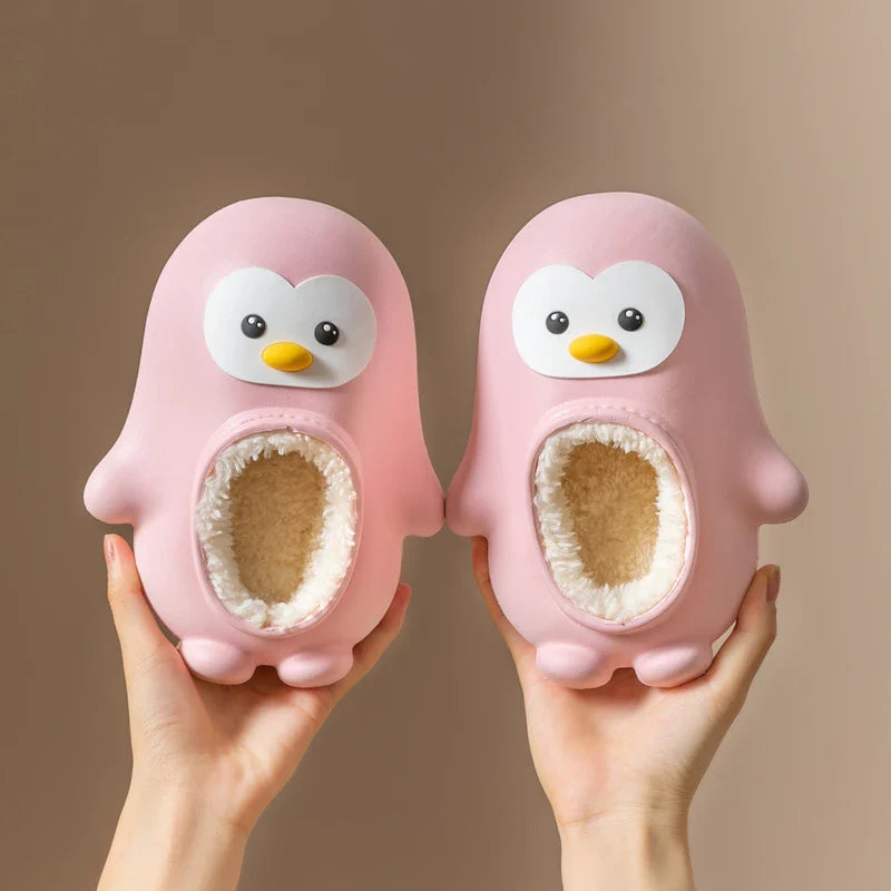Mini Fashion™ - Lämpimät & hauskat - Lasten pingviinitossut