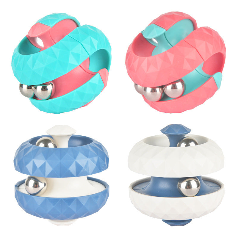 Track Ball Cube™ - Rauhoittaa ja rentouttaa - Fidget-lelu