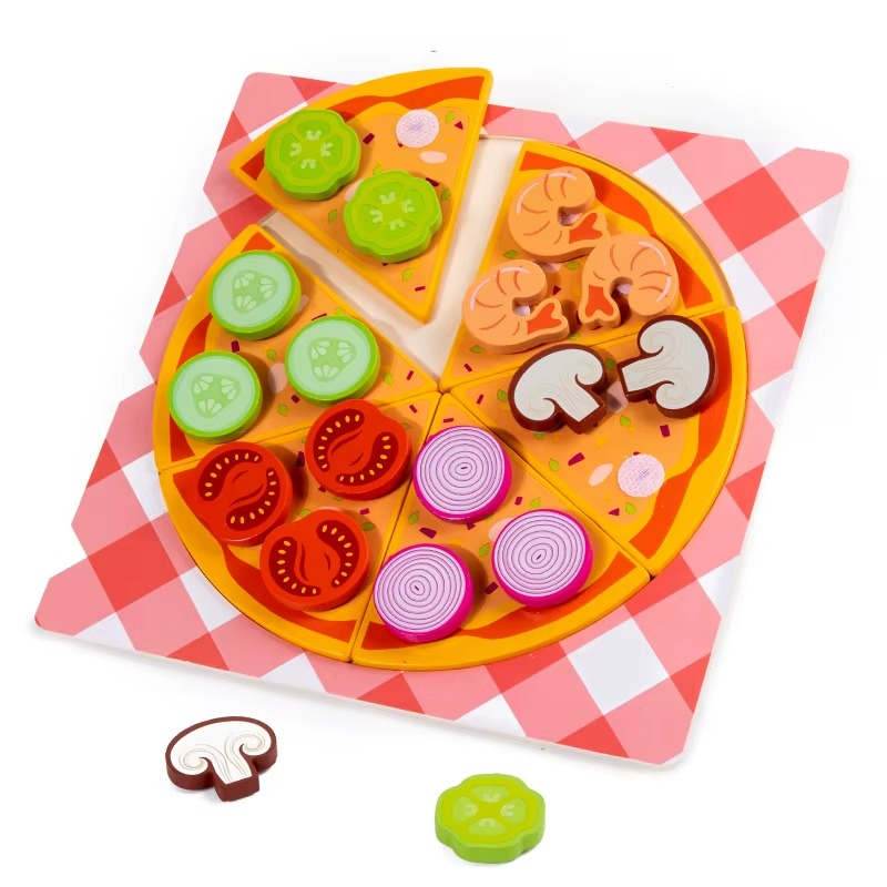 Woods™ - Stimuloi luovuutta ja motorisia taitoja - Lasten pizza- ja keksisetti