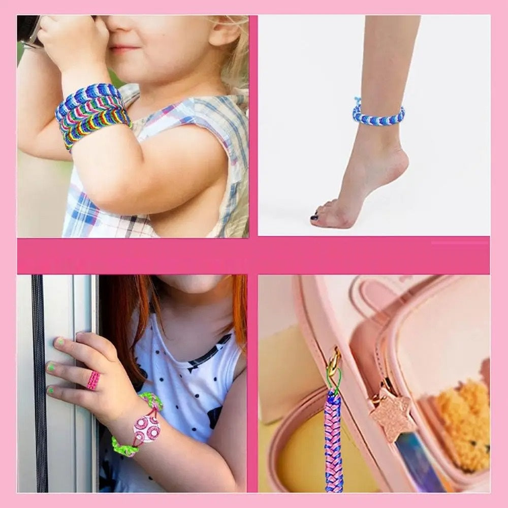 Craft Kids – Luovuus ja oppiminen – Neulominen Rannekorusetti lapsille