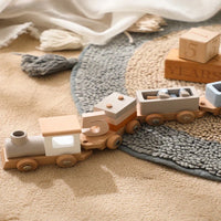 Thumbnail for HappyTrain – Montessori & Fun – Puinen junasarja