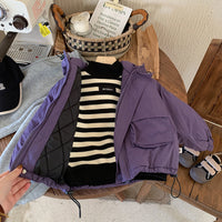 Thumbnail for LiloWear – Tuulenpitävä ja vettä hylkivä – Lasten tuulitakki hupulla