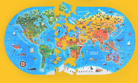 Thumbnail for GeoMap – Opettavainen ja hauska – Maailmankartta-lattiapalapeli