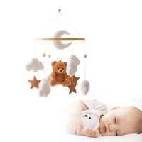 Thumbnail for DreamBear – Rauhoittava ja pehmeä – vauvan mobiili kehtoihin ja pinnasänkyihin