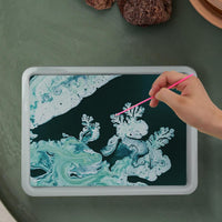 Thumbnail for Water Marbling Verf Set™ - Kleurrijk kunstwerk op waterbasis - Verf set