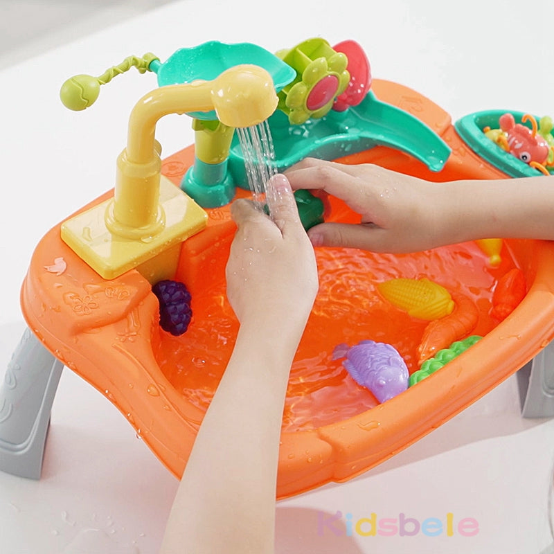 SinkPlay – Fantasia & Kehitys – 2-in-1 Leikkisuihku & Kalapeli