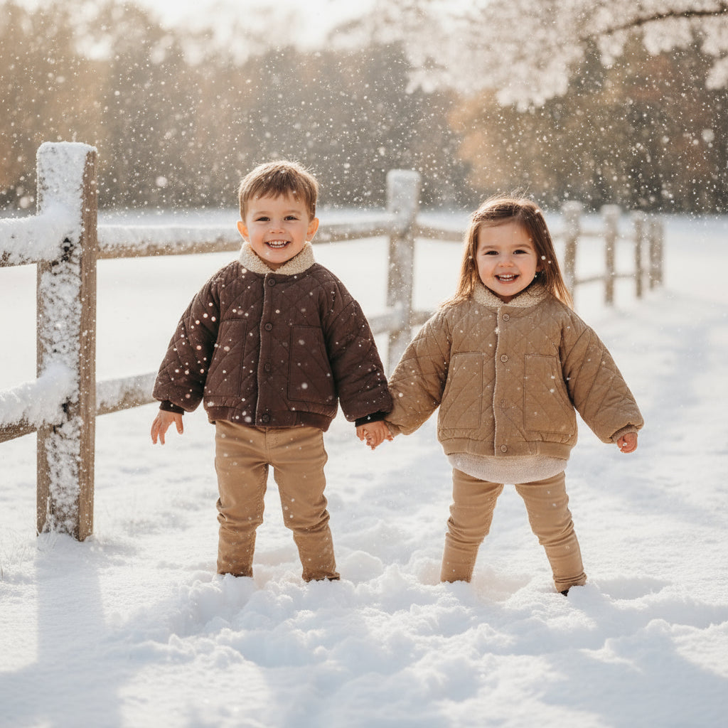 LittleWanderer – Lämmin ja tyylikäs – toppatakki lapsille