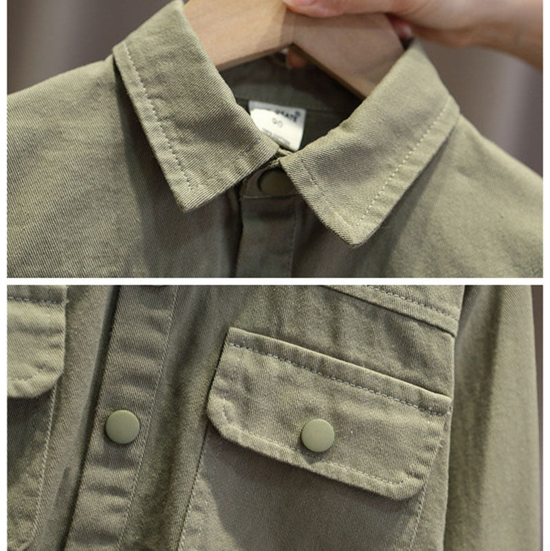 LittleExplorer – Mukava ja tyylikäs – lasten housut ja paita -setti