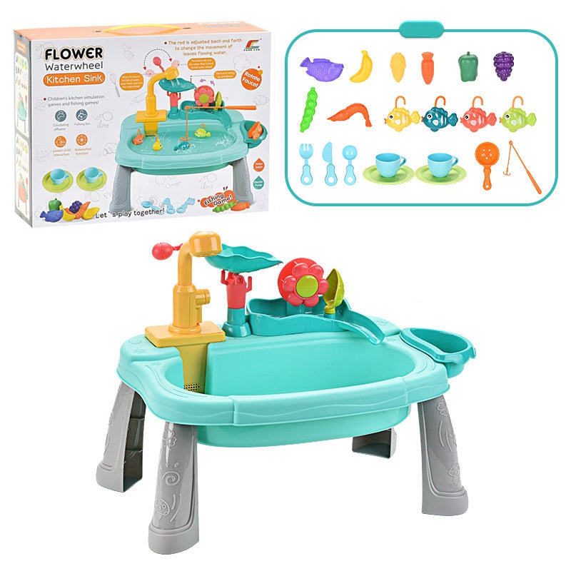 SinkPlay – Fantasia & Kehitys – 2-in-1 Leikkisuihku & Kalapeli