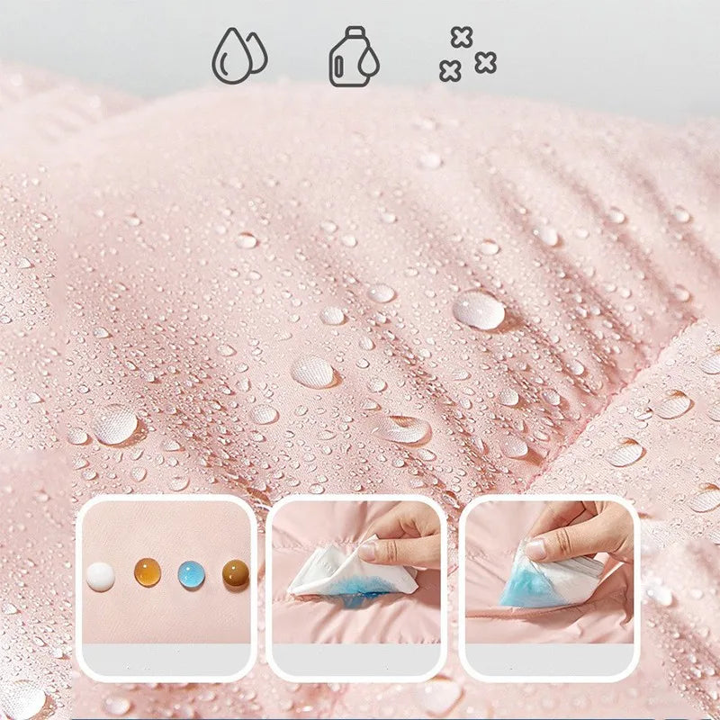 CuddleCoat  – Paksu toppatakki karhuhupulla