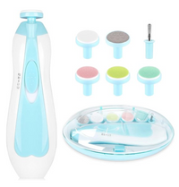 Thumbnail for SafeCare – Hiljainen ja turvallinen – Sähköinen vauvan kynsiviilasetti