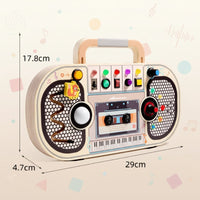 Thumbnail for Wooden Busy Board – Motoriset taidot ja vuorovaikutus – Musiikkitaulun aktiviteetit