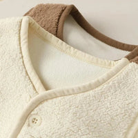 Thumbnail for Baby Bear Fleece Vest – Lämmin ja pehmeä – Lasten karhuliivi