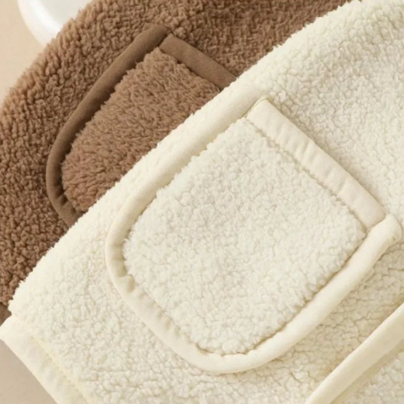 Baby Bear Fleece Vest – Lämmin ja pehmeä – Lasten karhuliivi