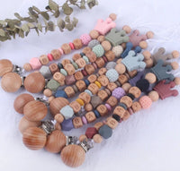Thumbnail for Personalized Pacifier Chain – Turvallinen ja tyylikäs – yksilöllinen tutinpidike