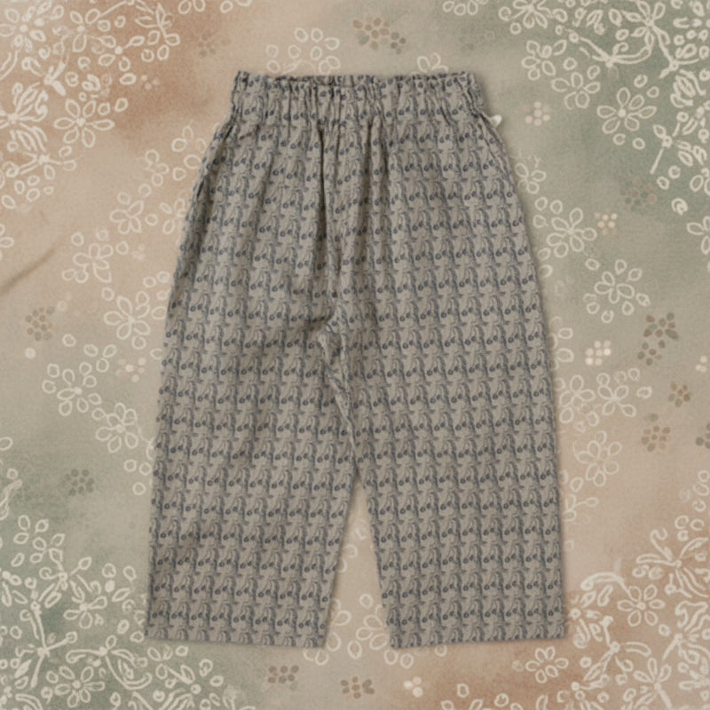 Plaid Cotton Pants – Kevyt ja hengittävä – rento ballon- tai harem-tyyliset housut