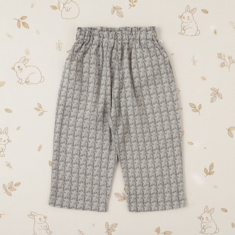 Plaid Cotton Pants – Kevyt ja hengittävä – rento ballon- tai harem-tyyliset housut