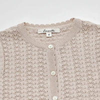 Thumbnail for Buttoned Cardigan – Pehmeä ja mukava – neulottu lasten neuletakki