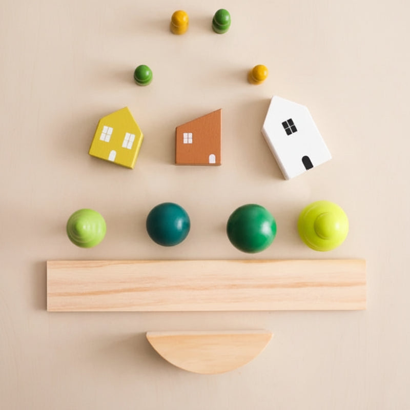 Wooden Forest Blocks – Luovuus ja kehitys – Puinen pinoamispalikkasarja