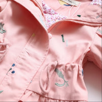 Thumbnail for Girls Windbreaker Jacket – Kevyt ja tyylikäs – Lasten takki
