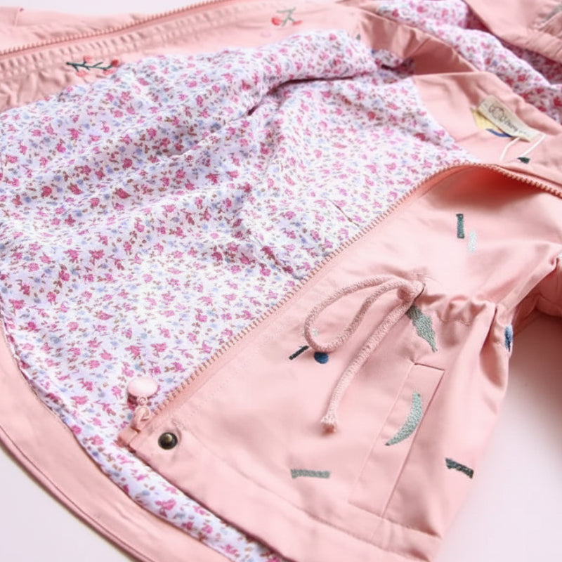 Girls Windbreaker Jacket – Kevyt ja tyylikäs – Lasten takki
