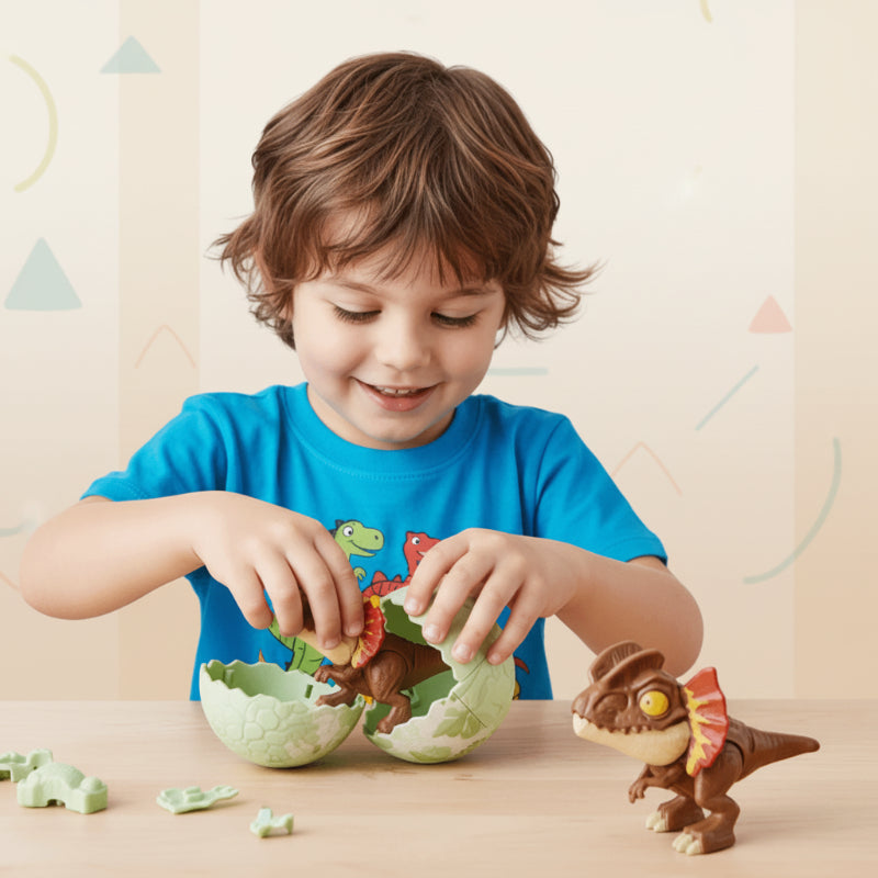 Transforming Dinosaur Toy – Interaktiivinen ja siisti – Dinosaurusmuna-lelu