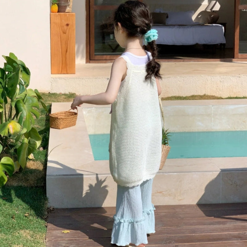 Girls Summer Outfit – Trendikäs ja mukava – Lasten kesävaatesetti