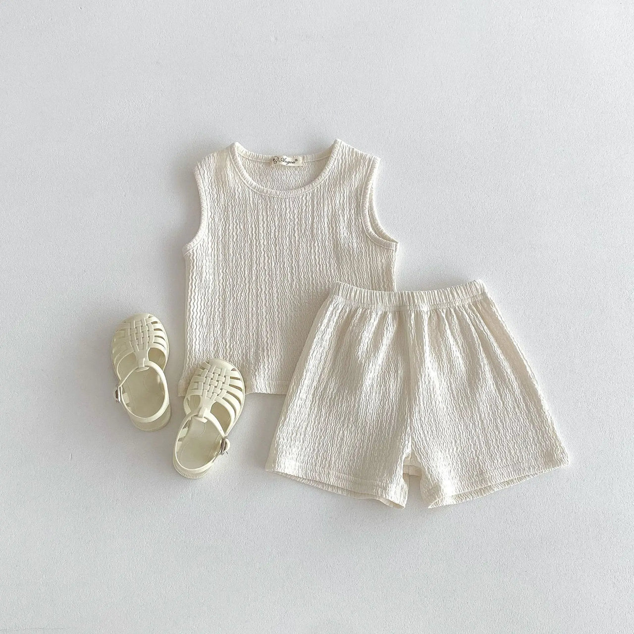 Mini Fashion™ - Vapaa & kevyt - Puuvilla mekko setti
