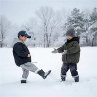 Thumbnail for CozyShield – Lämmin ja tyylikäs – toppatakki hupparilla