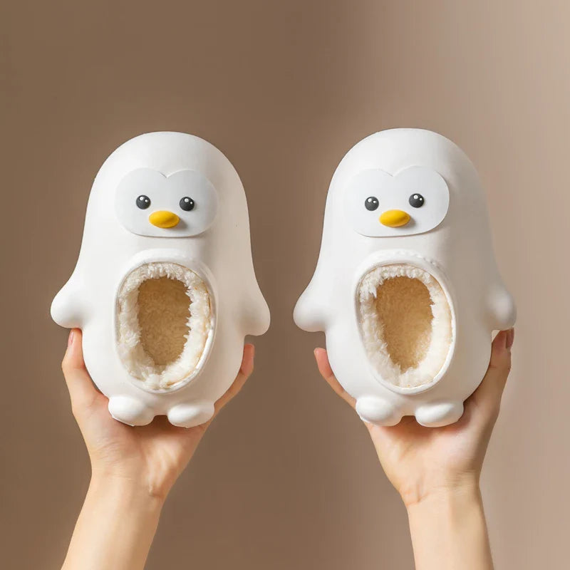 Mini Fashion™ - Lämpimät & hauskat - Lasten pingviinitossut