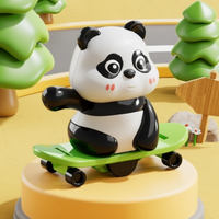 Thumbnail for PandaPlay – Hauska & aktiivinen – vetokäyttöinen panda-lelu