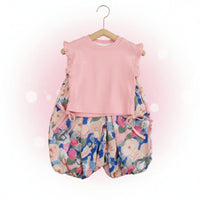Thumbnail for Sleeveless Tops & Pants – Pehmeä ja tyylikäs – Lasten vaatteiden kesäsetti