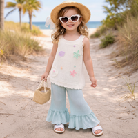 Thumbnail for Girls Summer Outfit – Trendikäs ja mukava – Lasten kesävaatesetti