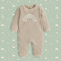 Thumbnail for SnuggleHue – Pehmeä ja mukava – Sateenkaari-vauvan body