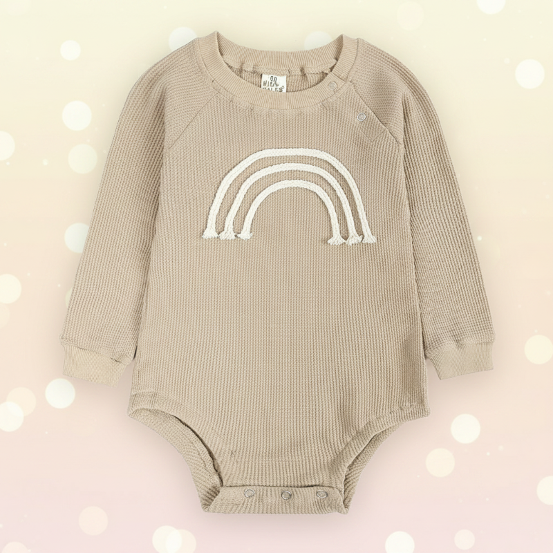 SnuggleHue – Pehmeä ja mukava – Sateenkaari-vauvan body