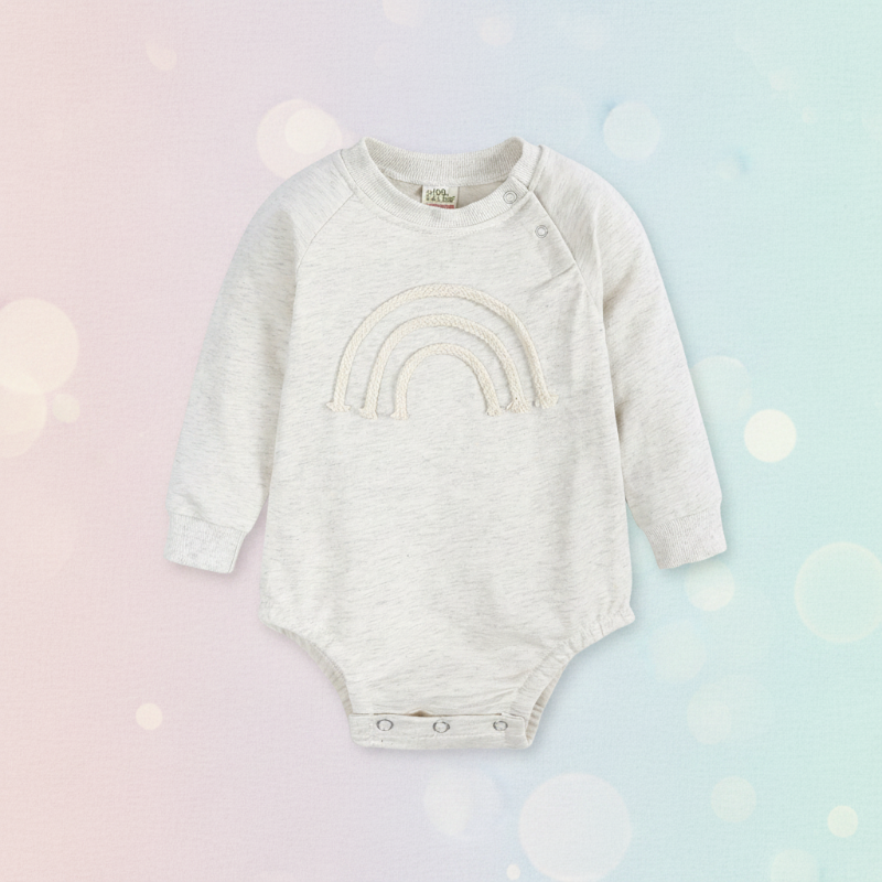 SnuggleHue – Pehmeä ja mukava – Sateenkaari-vauvan body