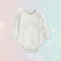 Thumbnail for SnuggleHue – Pehmeä ja mukava – Sateenkaari-vauvan body