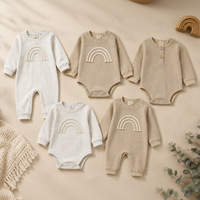 Thumbnail for SnuggleHue – Pehmeä ja mukava – Sateenkaari-vauvan body
