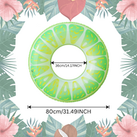 Thumbnail for SunSplash – Trooppinen ja mukava – Trooppisten hedelmien uimarenkaat