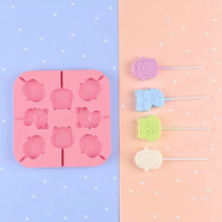 Thumbnail for SweetPop – Tietoiset herkut – Silikoniset tikkukaramellimuottisarja