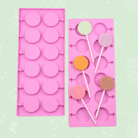 Thumbnail for SweetPop – Tietoiset herkut – Silikoniset tikkukaramellimuottisarja