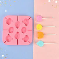 Thumbnail for SweetPop – Tietoiset herkut – Silikoniset tikkukaramellimuottisarja