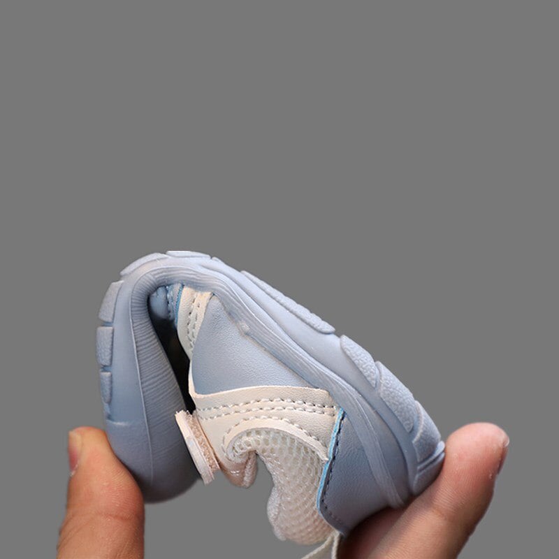 TinySteps Kids - Luonnollinen ja turvallinen - Barefoot-vauvankengät Sininen