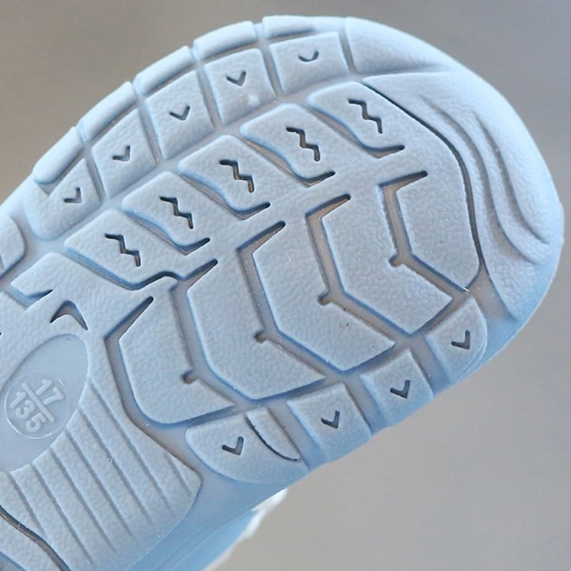 TinySteps Kids - Luonnollinen ja turvallinen - Barefoot-vauvankengät Sininen