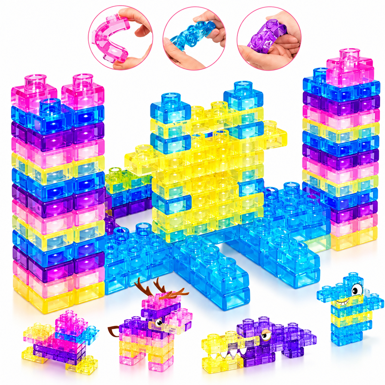 JellyBuild – Pehmeä & Luova – Joustavat Jelly-rakennuspalikat