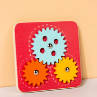 Thumbnail for TinySkills – Luova & opettavainen – Montessori-magneettinen Busy Board -leikkitaulu