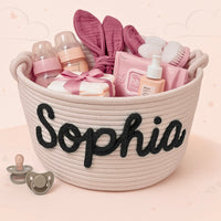 Thumbnail for CuddleBasket – Söpö ja henkilökohtainen – henkilökohtainen vaippakori