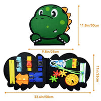 Thumbnail for Toddler Busy Board™ - Sensory Adventures - Dino-huopakirja